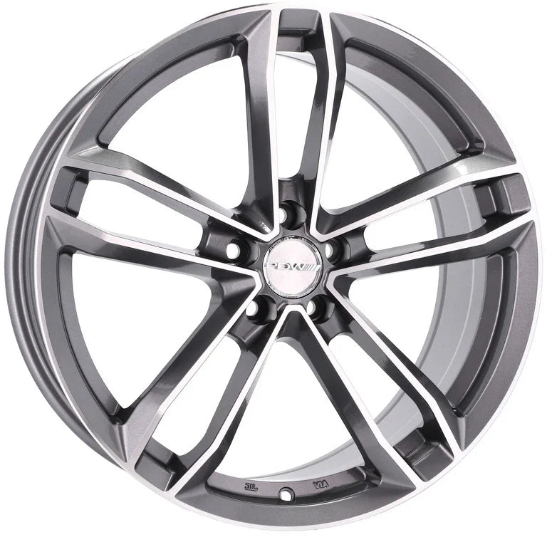 Alu kola Racing Line D5276 8x18 5x100 ET40 73.1 Grey Polished | Wheelsup.cz