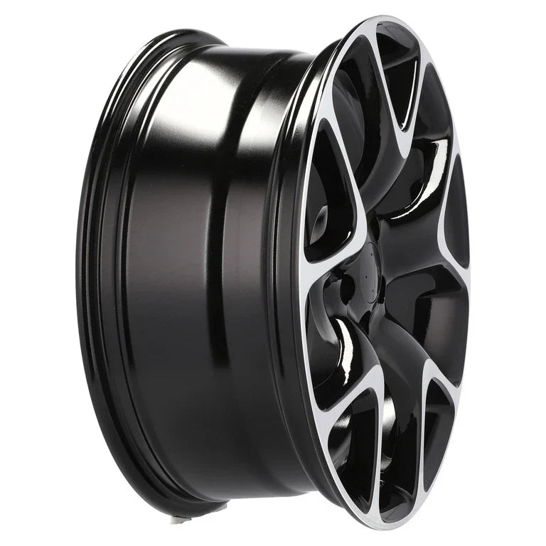 Alu kola pro Opel E236 7.5x17 5x115 ET42 70.1 Black Polished | Wheelsup.cz