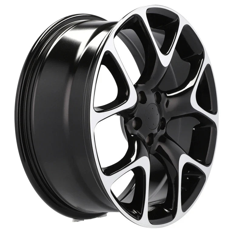 Alu kola pro Opel E236 8x18 5x120 ET42 67.1 Black Polished | Wheelsup.cz