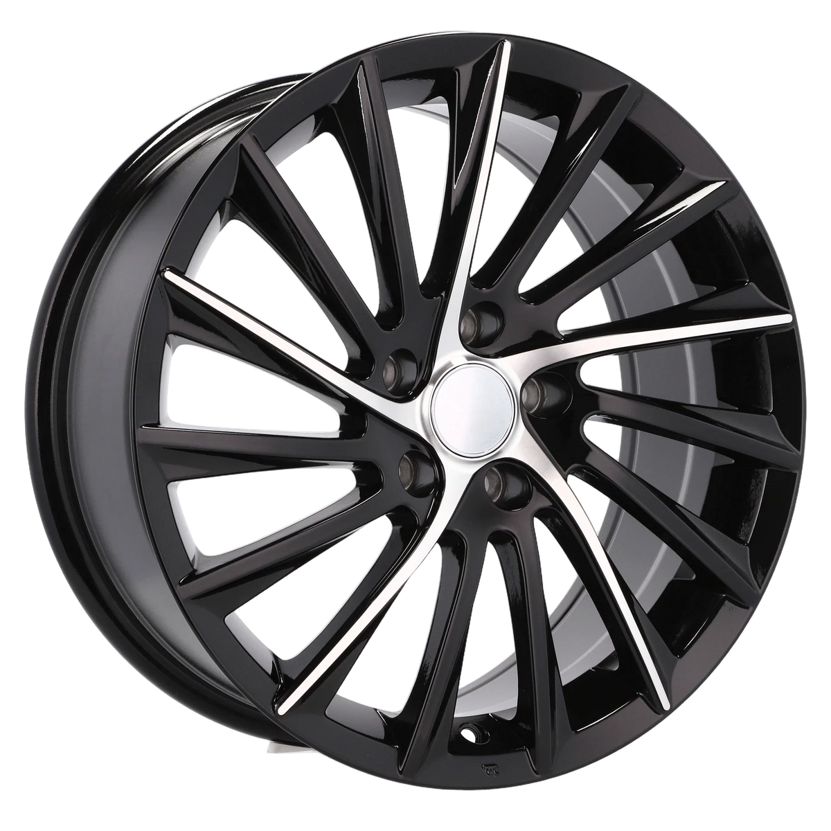 Alu kola pro Alfa Romeo E467 7x16 5x110 ET31 65.1 Black Polished | Wheelsup.cz