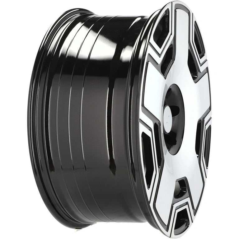 Alu kola pro Mercedes F3053 10x22 5x130 ET35 84.1 Black Polished | Wheelsup.cz