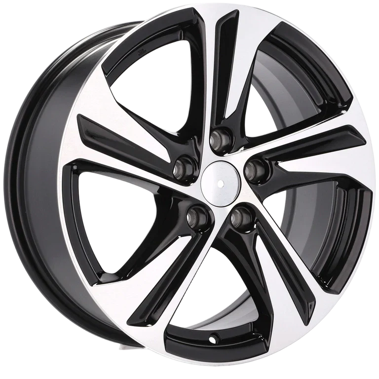 Alu kola pro Citroen F5832 6.5x16 4x108 ET25 65.1 Black Polished | Wheelsup.cz