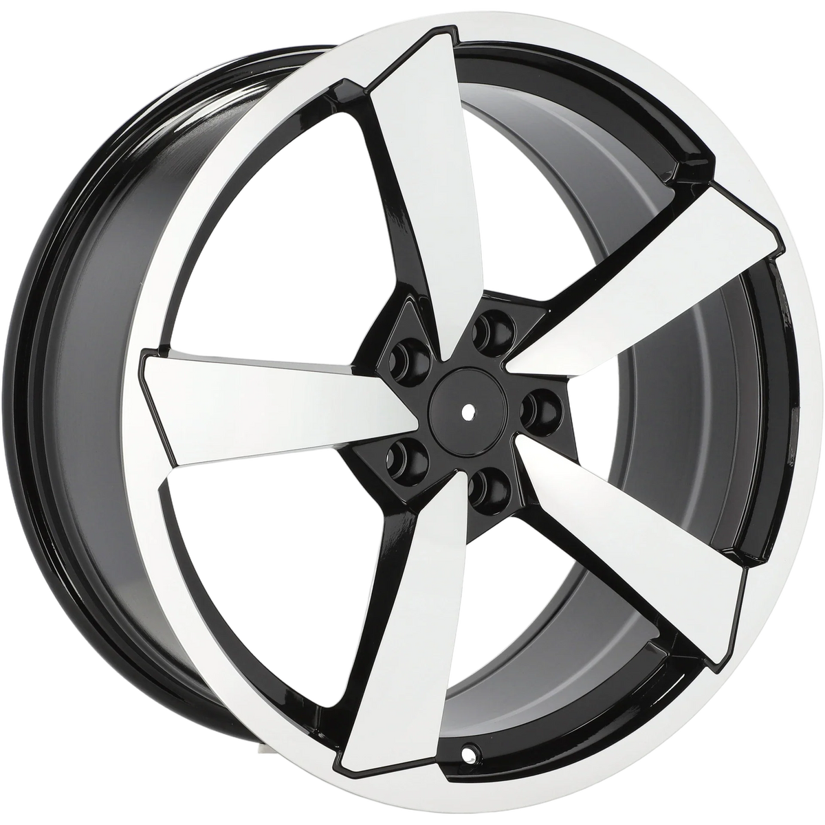 Alu kola pro Audi F9781 8.5x19 5x112 ET40 66.6 Black Polished | Wheelsup.cz