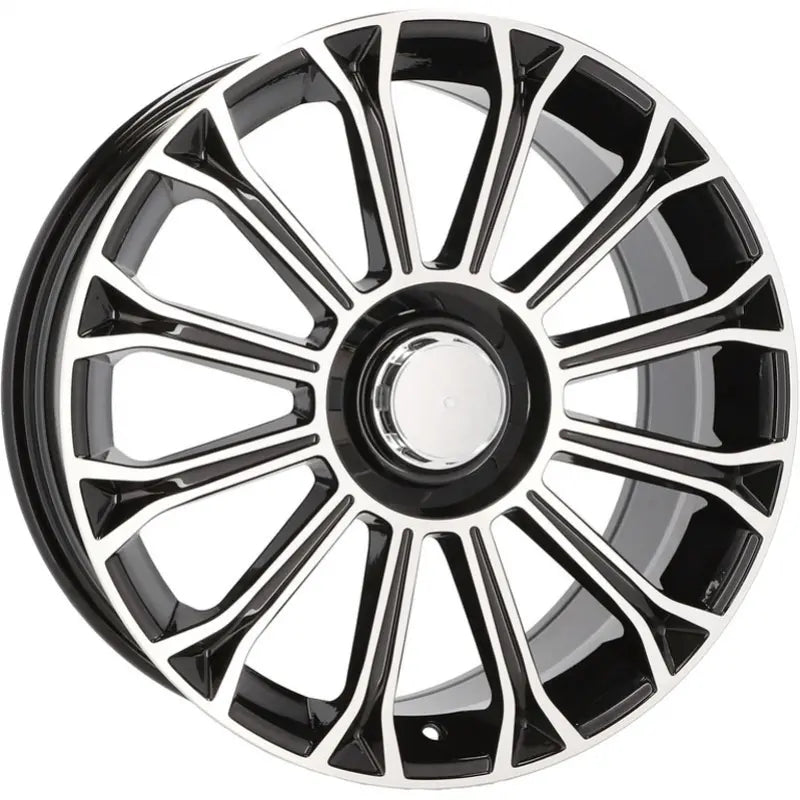 Alu kola pro Mercedes FBX003 9.5x20 5x112 ET43 66.6 Black Polished | Wheelsup.cz