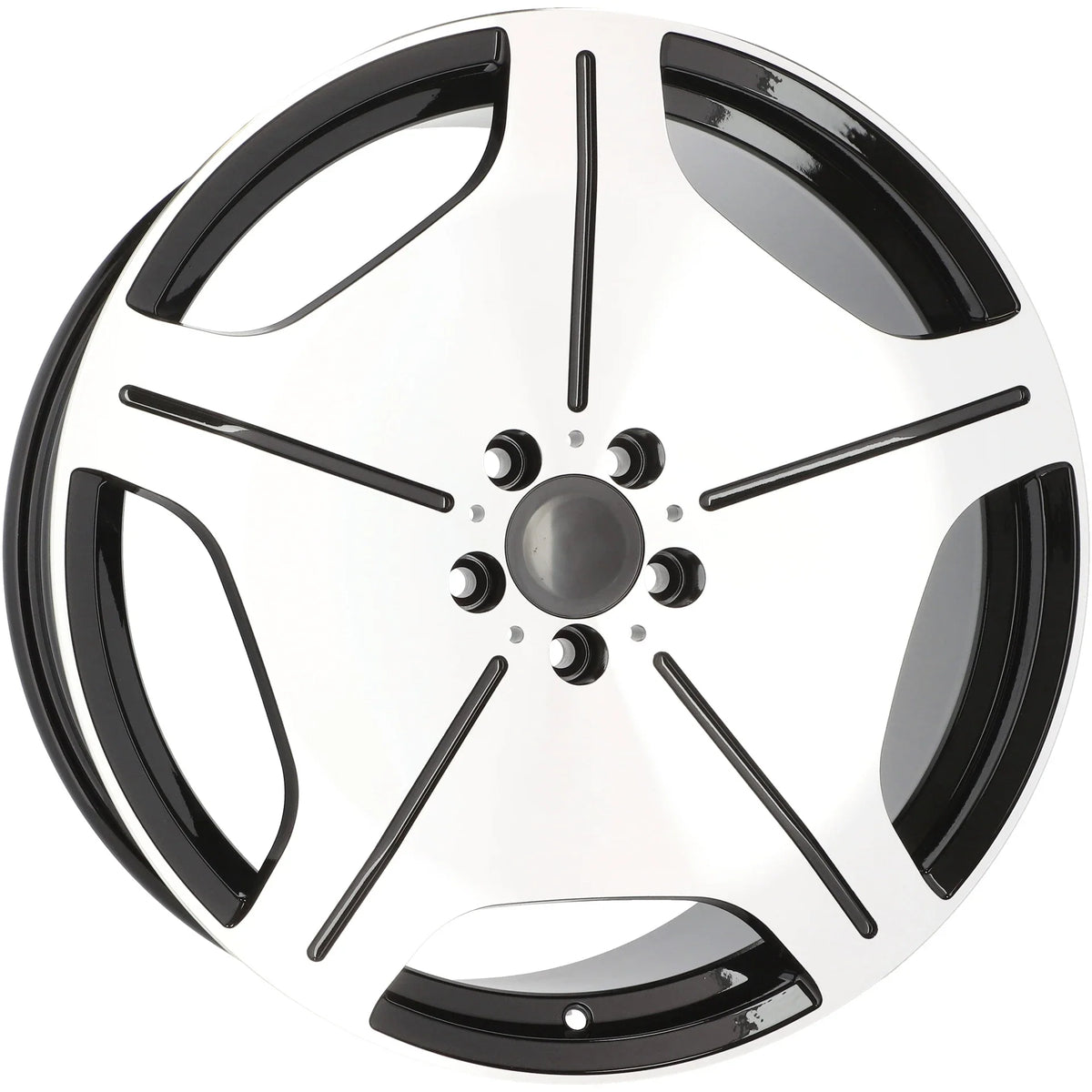 Alu kola pro Mercedes FBX035 8.5x20 5x112 ET36 66.6 Black Polished | Wheelsup.cz