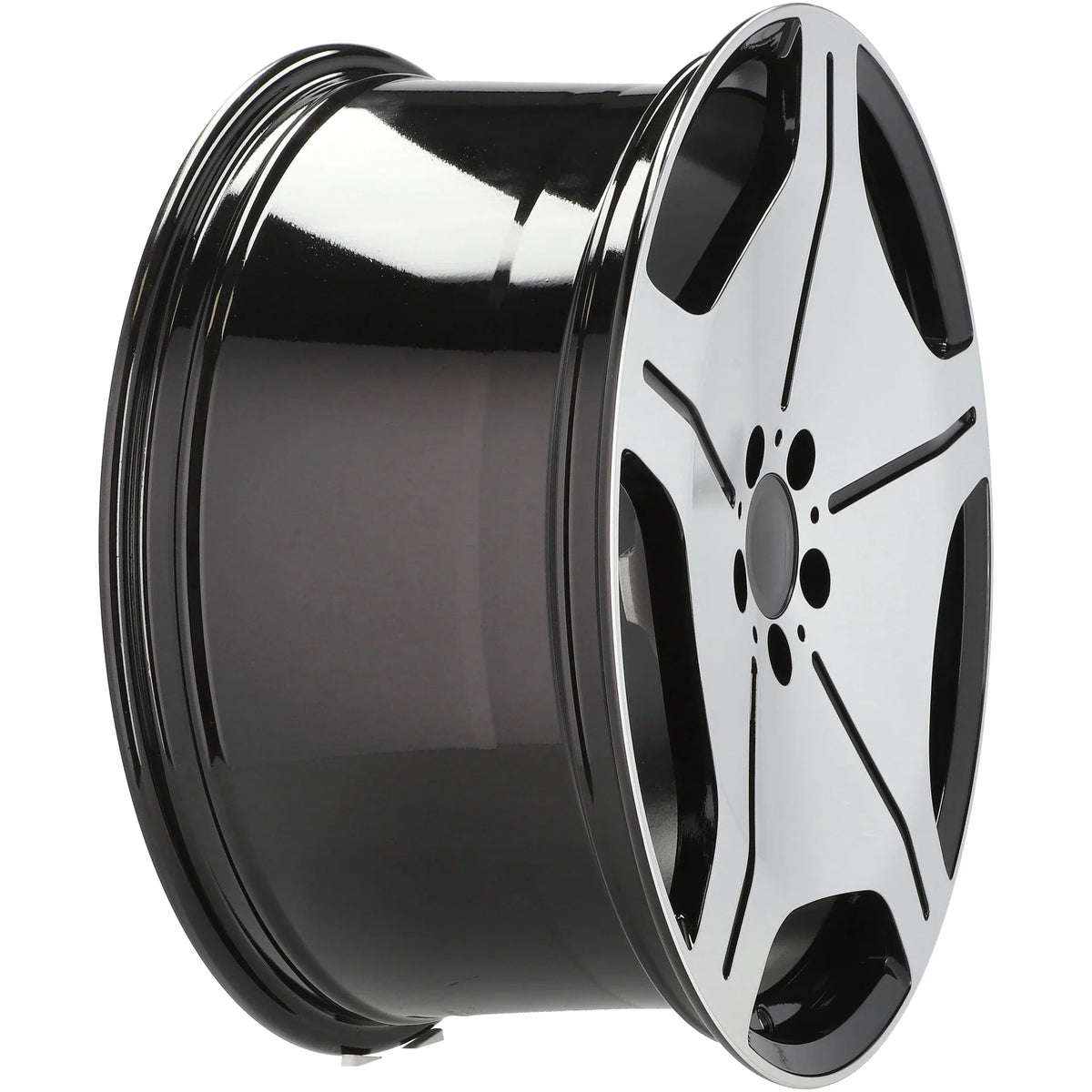 Alu kola pro Mercedes FBX035 8.5x20 5x112 ET36 66.6 Black Polished | Wheelsup.cz