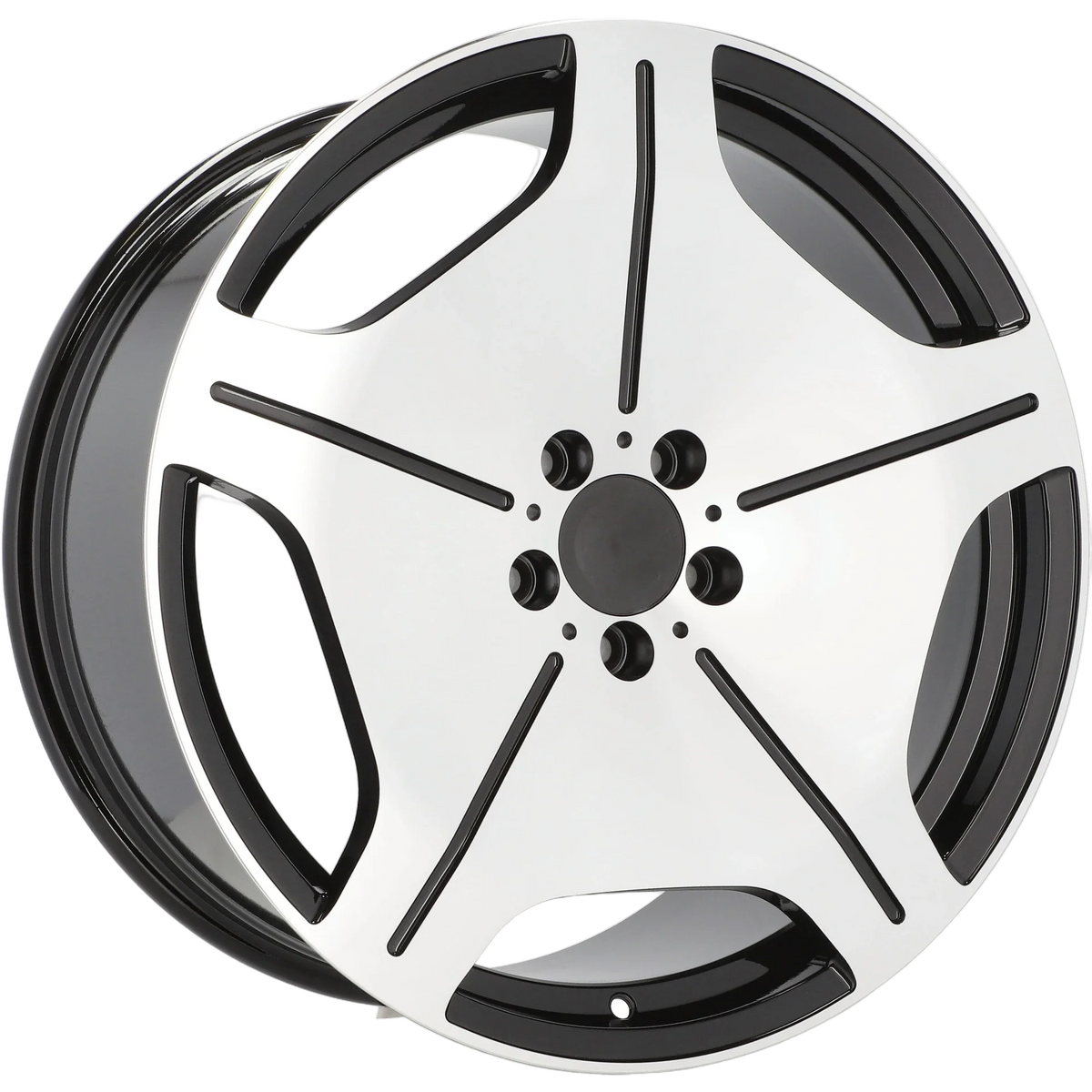 Alu kola pro Mercedes FBX035 8.5x20 5x112 ET36 66.6 Black Polished | Wheelsup.cz