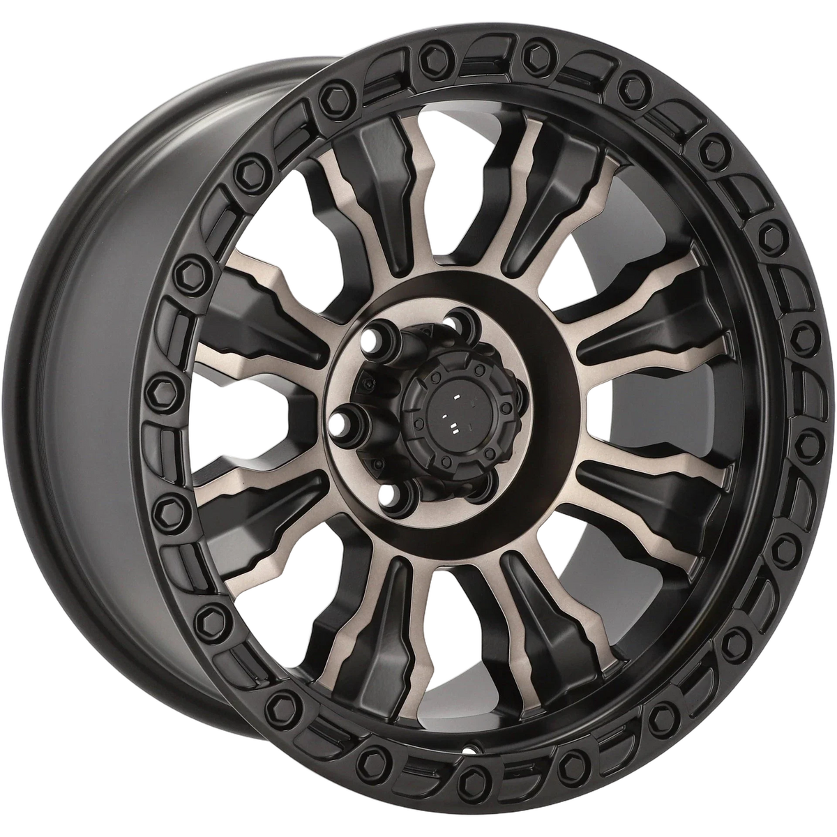 Alu kola pro Offroad FBX087 9x20 6x139.7 ET0 110.1 Black Polished Matt | Wheelsup.cz