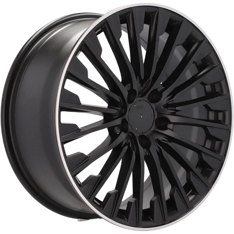 Alu kola pro Mercedes FBX132 8.5x20 5x112 ET40 66.6 Black & Polished Lip | Wheelsup.cz