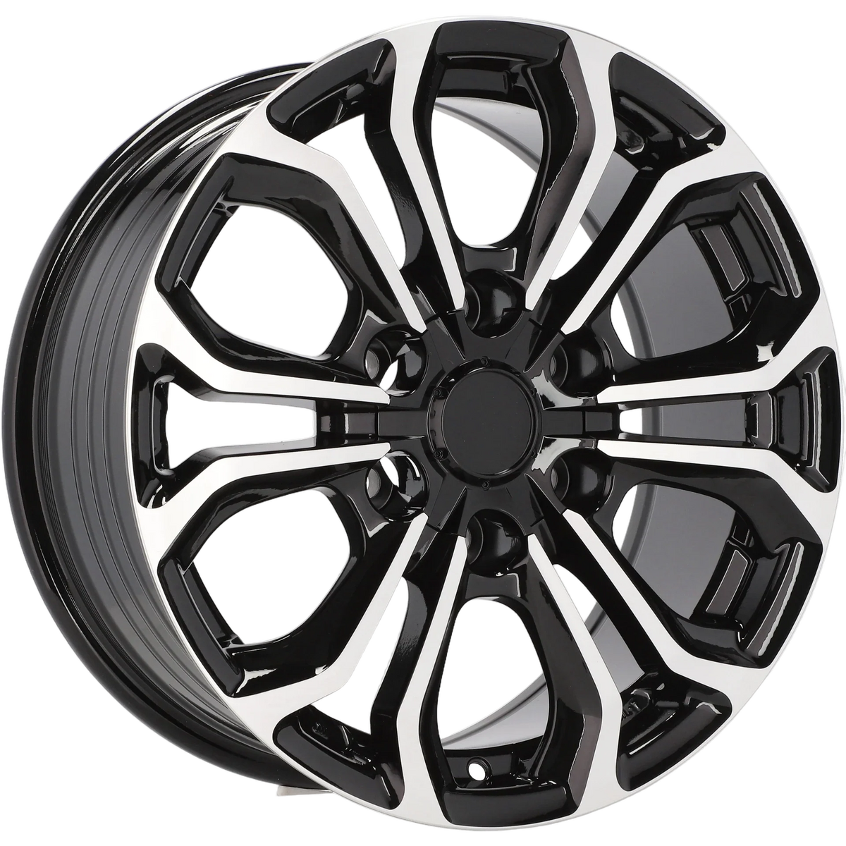 Alu kola pro Toyota FBX198 7.5x17 6x139.7 ET25 106.1 Black Polished | Wheelsup.cz