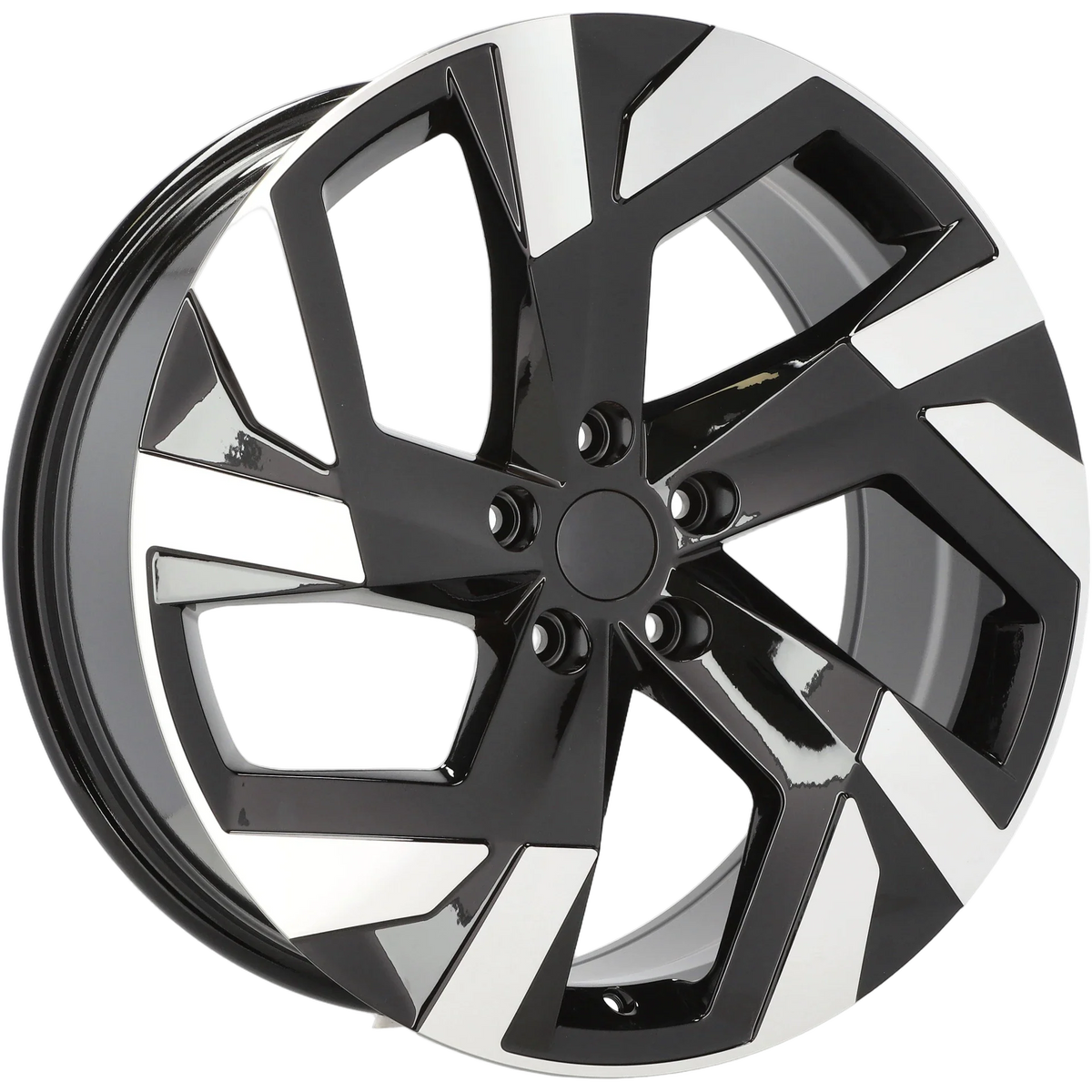 Alu kola pro Škoda FBX230 8x19 5x112 ET40 57.1 Black Polished | Wheelsup.cz