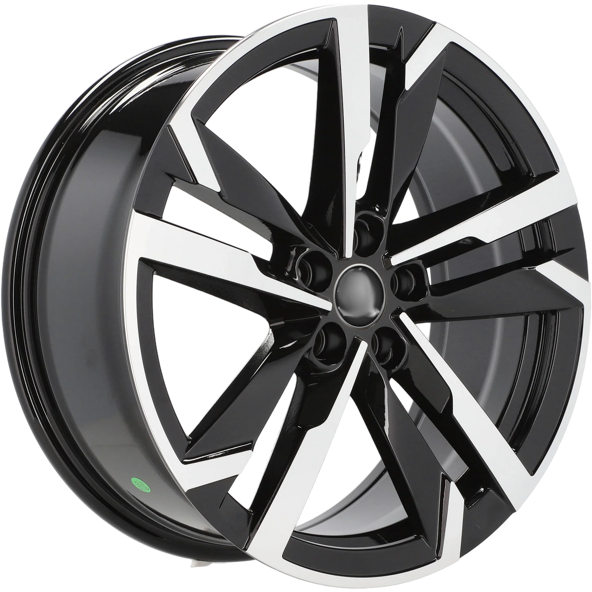 Alu kola pro Škoda FBX254 7x17 5x112 ET46 57.1 Black Polished | Wheelsup.cz