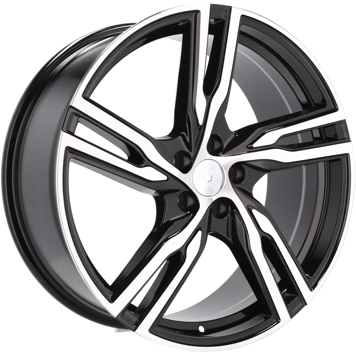 Alu kola pro Volvo FE161 8x18 5x108 ET50 63.4 Black Polished | Wheelsup.cz