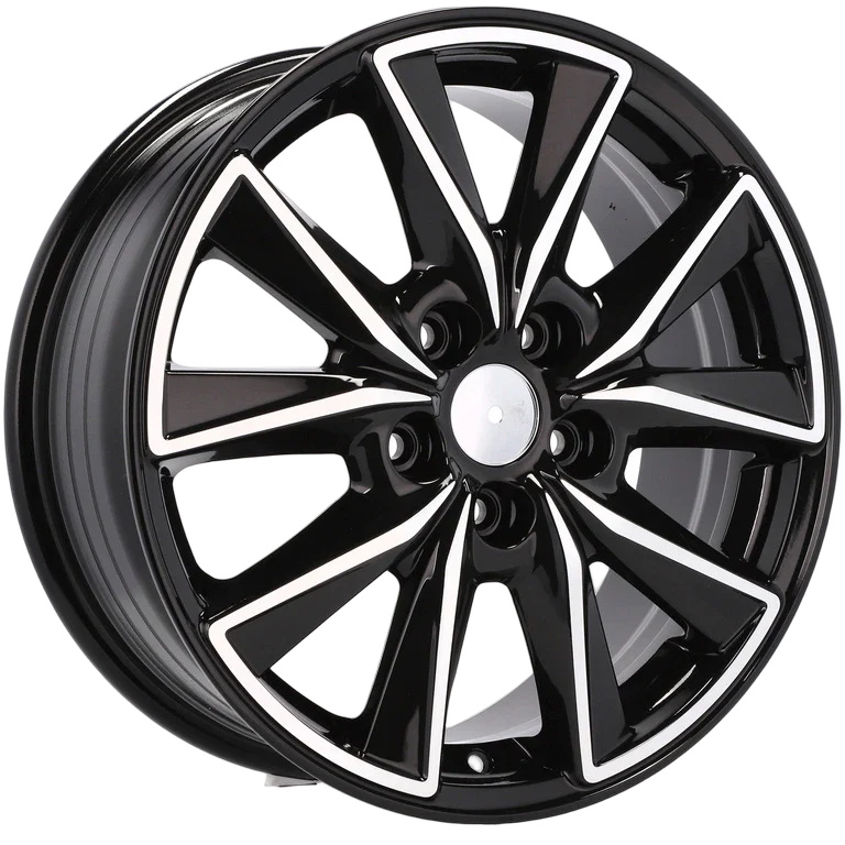 Alu kola pro Mazda FE173 7x17 5x114.3 ET50 67.1 Black Polished | Wheelsup.cz