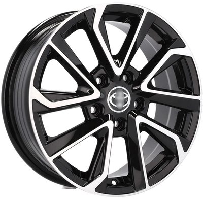 Alu kola pro Toyota FE177 6.5x16 5x114.3 ET45 60.1 Black Polished | Wheelsup.cz