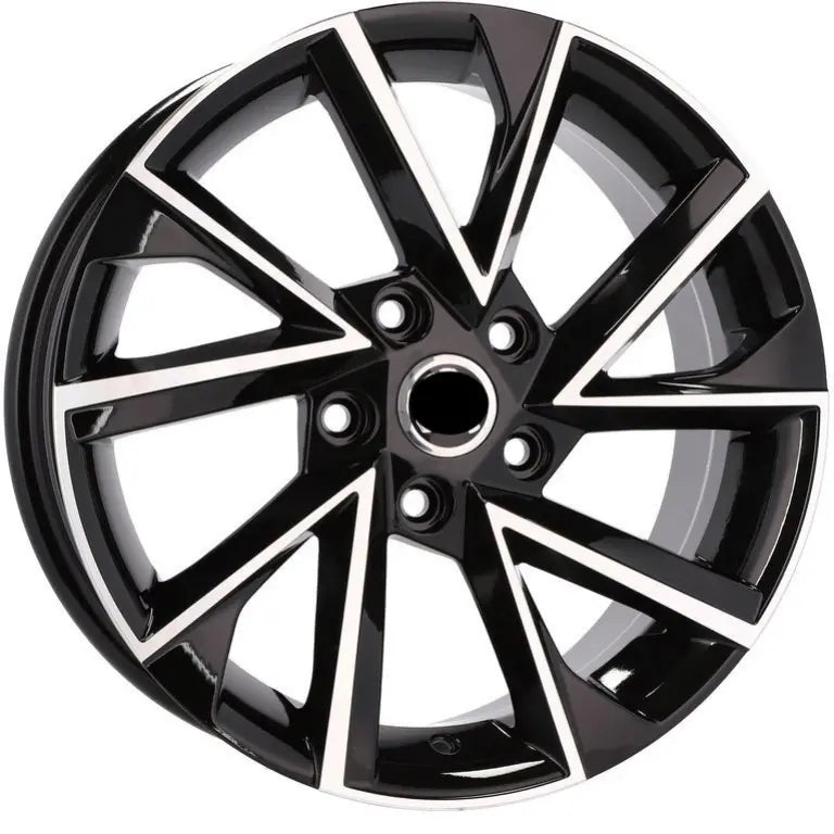 Alu kola pro Škoda FE181 7x17 5x112 ET46 57.1 Black Polished | Wheelsup.cz