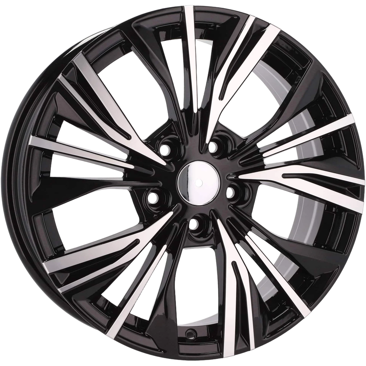 Alu kola pro Nissan FE224 7x17 5x114.3 ET35 Black Polished | Wheelsup.cz