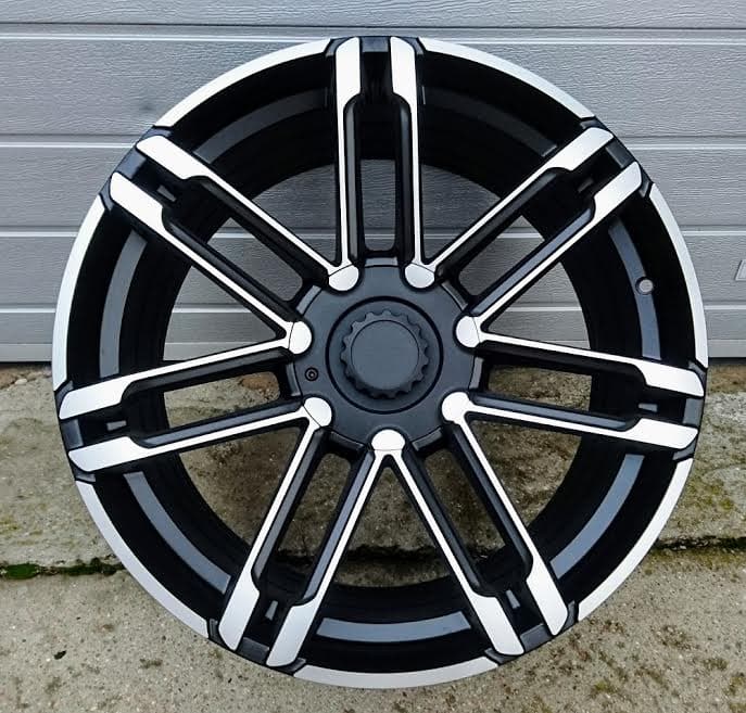 Racing Line FR683 9.5x20 5x130 ET50 schwarz, Audi