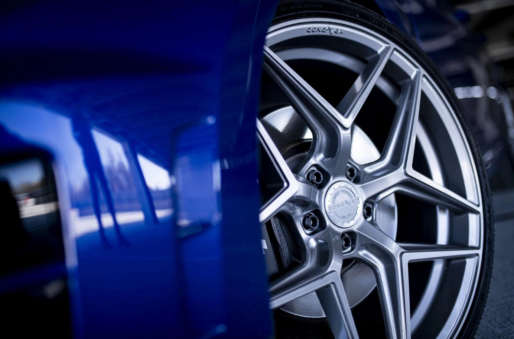 Alu kola Golf R GTI Concaver CVR2 Brushed Titanium 151 11013