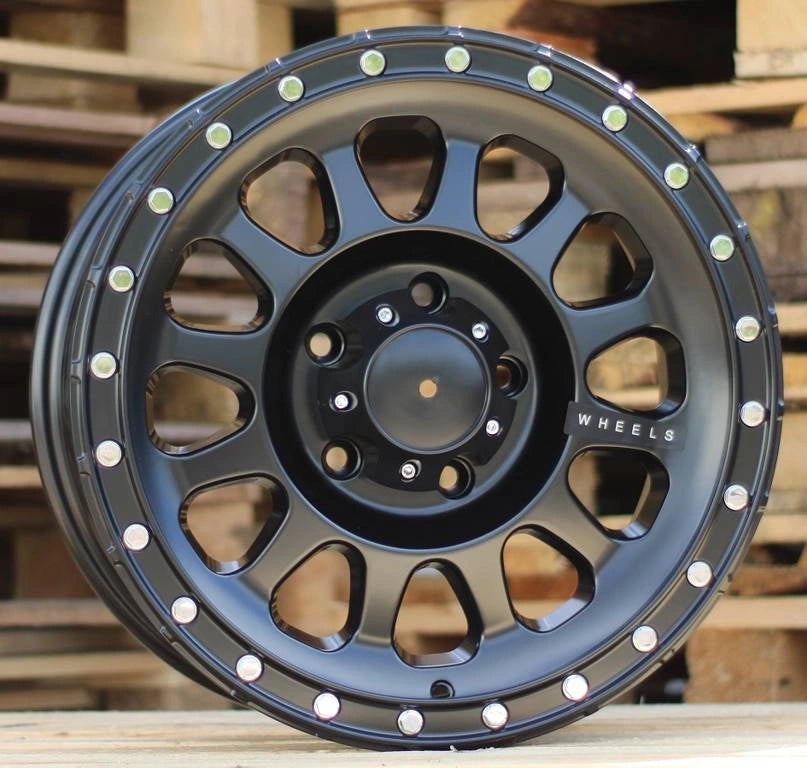 Alu kola pro Offroad H1019 8.5x17 6x120 ET0 66.9 Black Matt | Wheelsup.cz