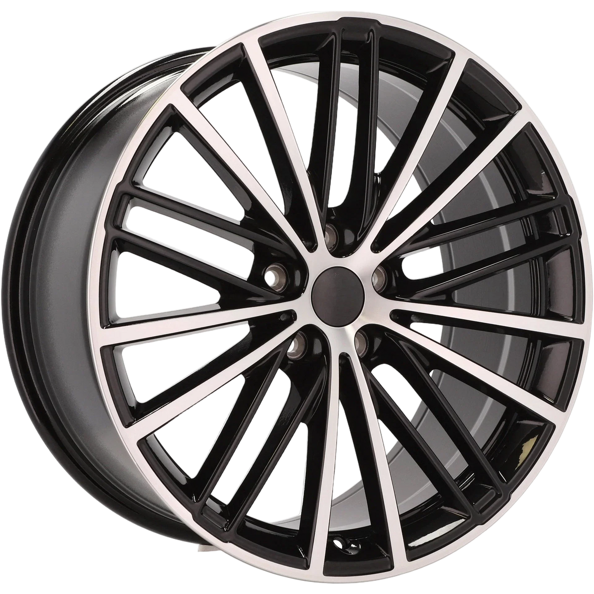 Alu kola pro BMW H3071F 8x19 5x112 ET30 66.6 Black Polished | Wheelsup.cz