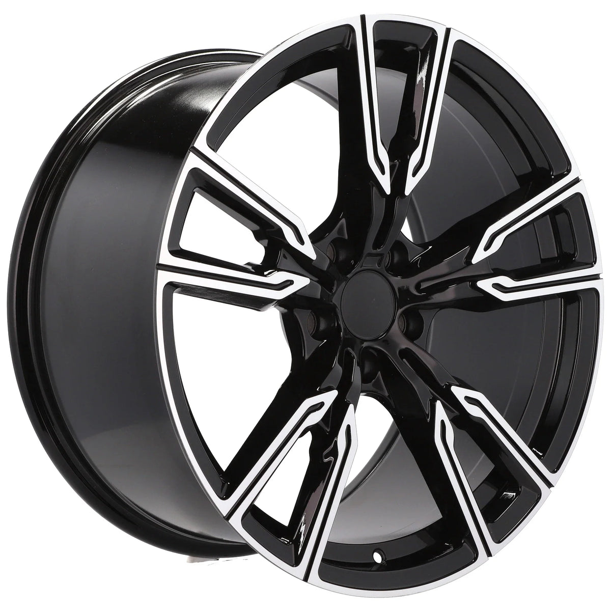 Alu kola pro BMW H5033 9x20 5x112 ET35 66.6 Black Polished | Wheelsup.cz