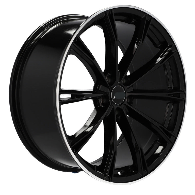 Alu kola pro Audi H5060 9x20 5x112 ET23 66.6 Black & Polished Lip | Wheelsup.cz