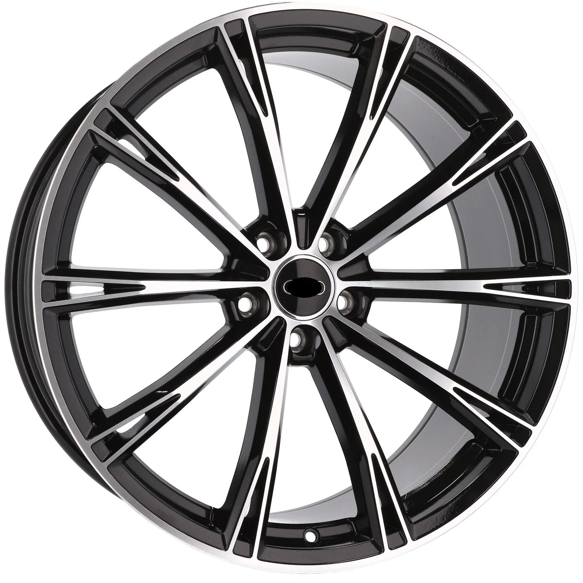 Alu kola pro Audi H5060 8.5x19 5x112 ET32 66.6 Black Polished | Wheelsup.cz