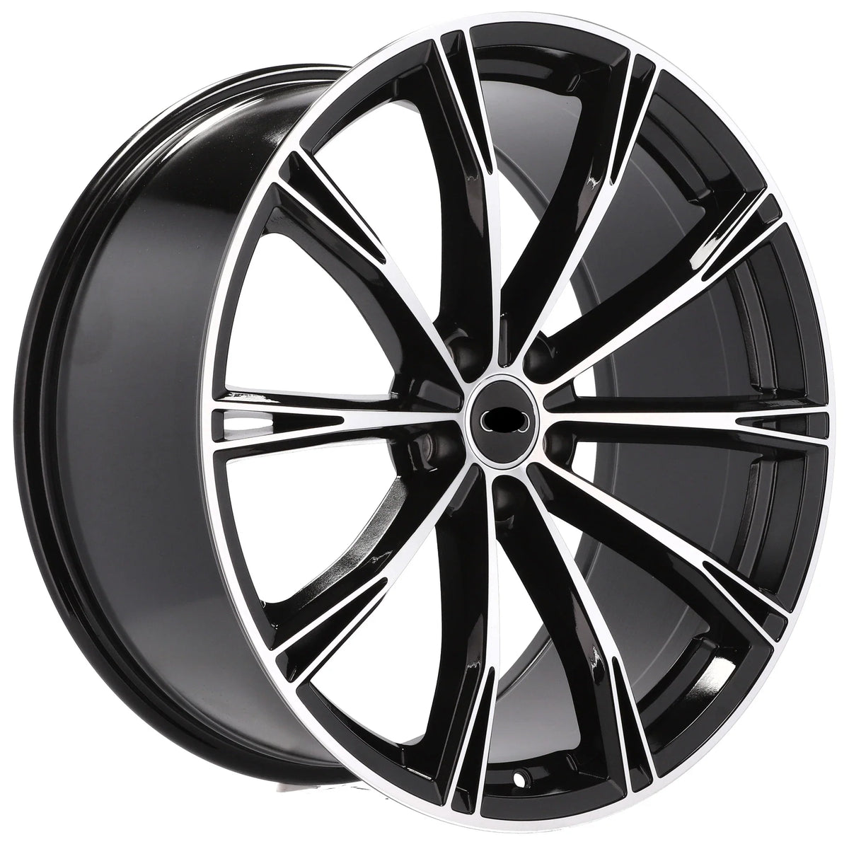 Alu kola pro Audi H5060 8.5x19 5x112 ET32 66.6 Black Polished | Wheelsup.cz