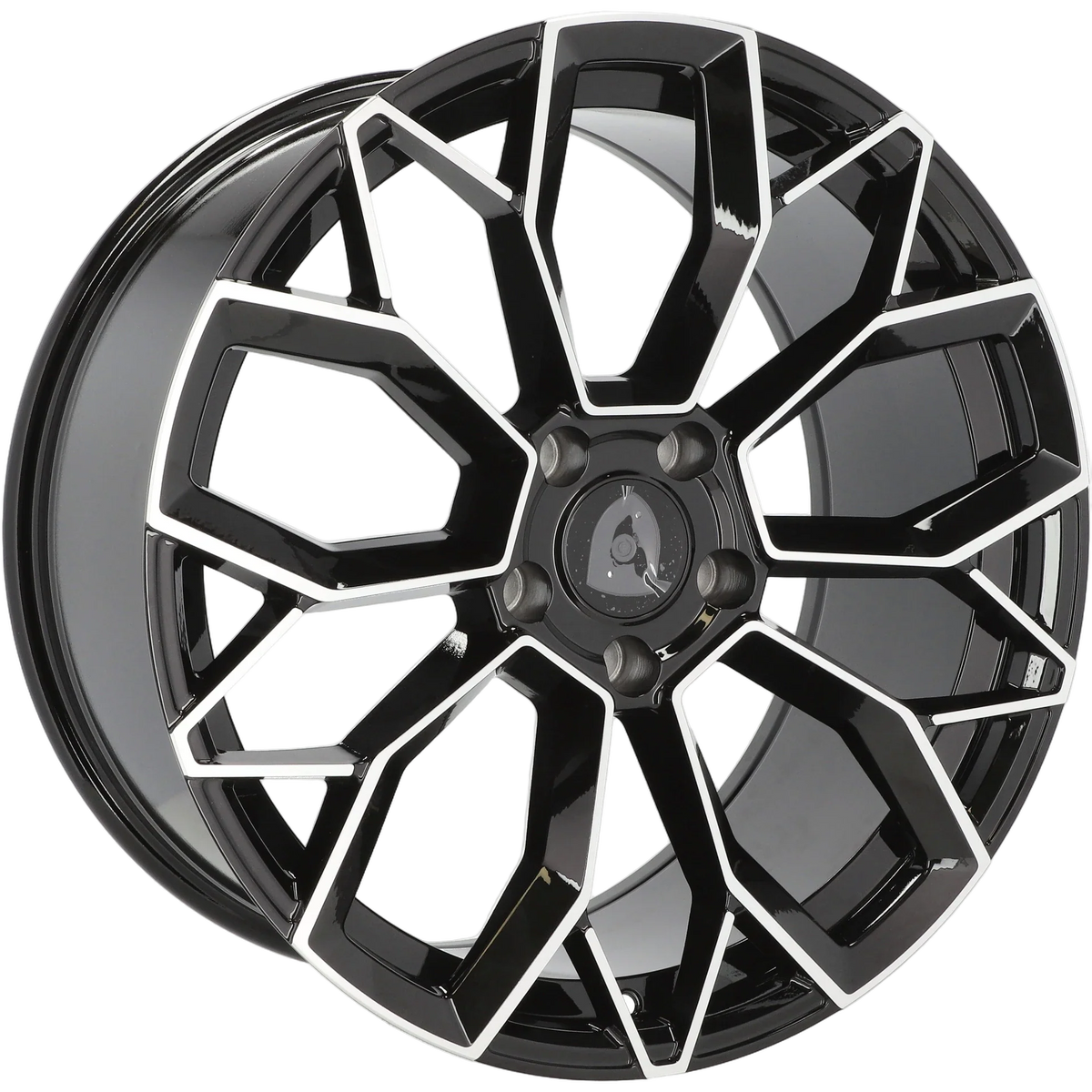 Alu kola pro Porsche H5083 10x21 5x130 ET50 71.6 Black Polished | Wheelsup.cz
