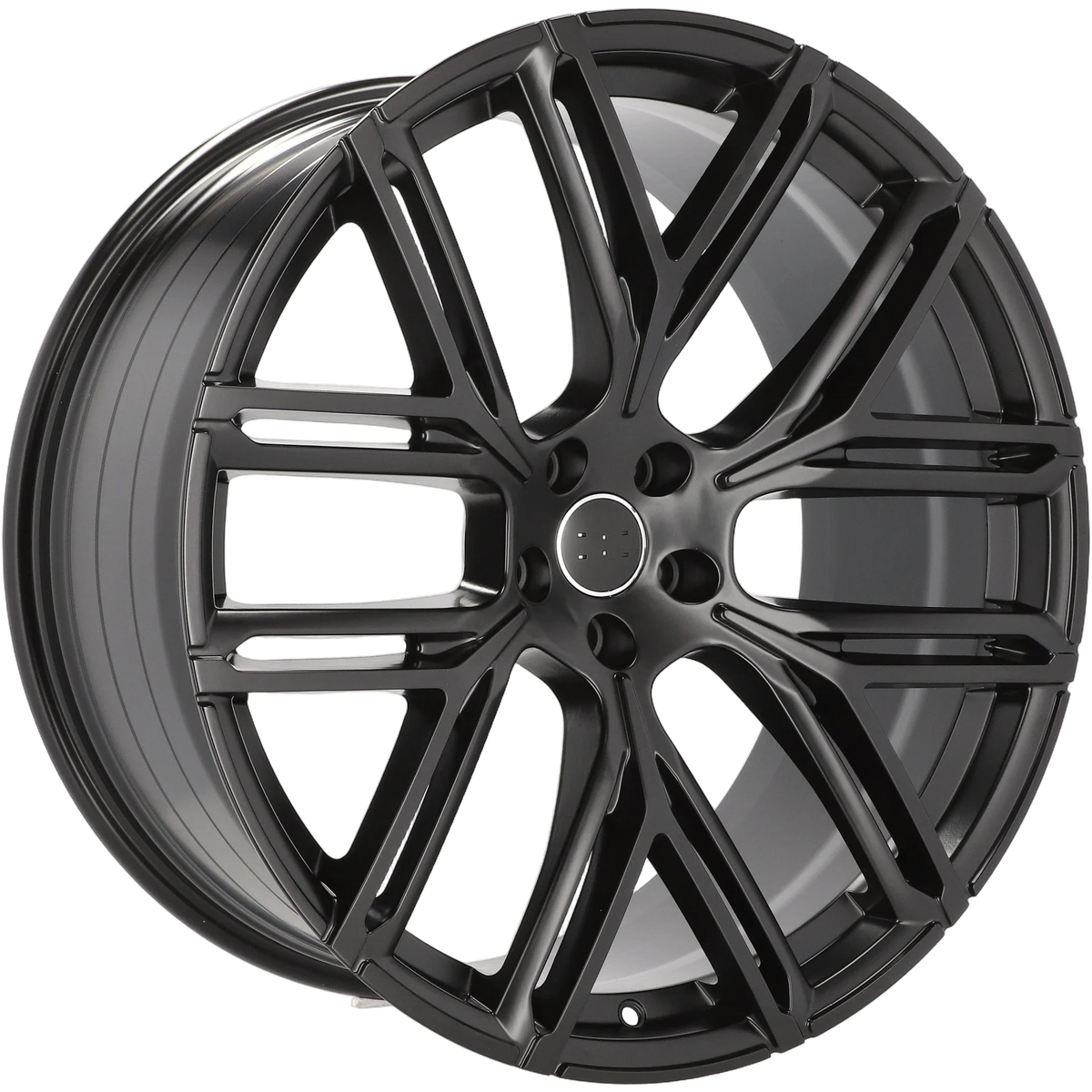 Alu kola pro Audi HF736 10x22 5x112 ET18 66.6 Black Half Matt | Wheelsup.cz