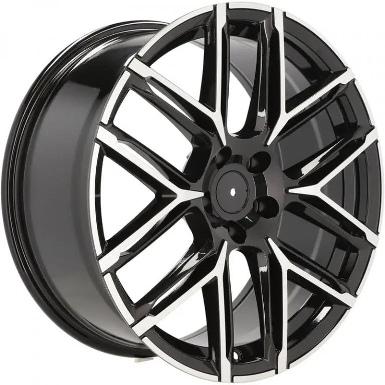 Alu kola pro Audi HF736 9x20 5x112 ET35 66.6 Black Polished | Wheelsup.cz