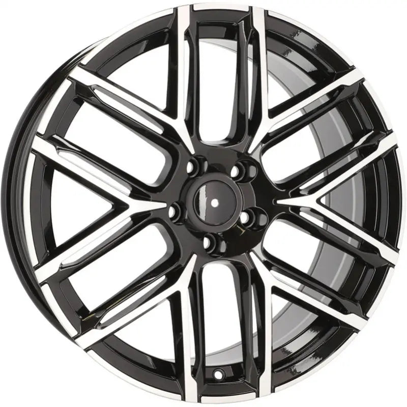 Alu kola pro Audi HF736 9x20 5x112 ET35 66.6 Black Polished | Wheelsup.cz