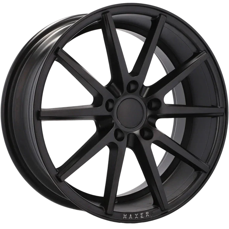 Alu kola HAXER HX014 8x18 5x108 ET40 67.1 Black Half Matt | Wheelsup.cz