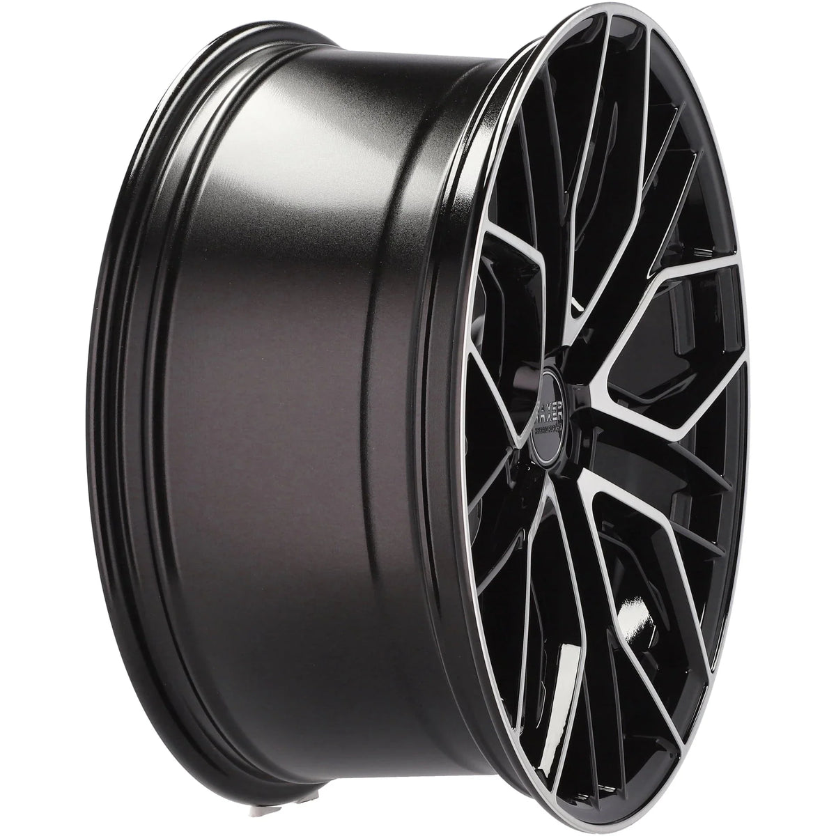 Alu kola HAXER HX015F 9x22 5x112 ET30 66.6 Black Polished | Wheelsup.cz