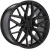 Alu disky HAXER HX035 7.5x17 5x108 ET40 67.1 Čierna
