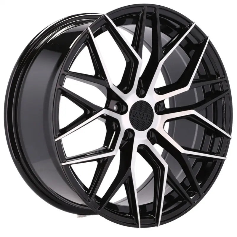 Alu kola HAXER HX035 7.5x17 5x108 ET40 67.1 Black Polished | Wheelsup.cz