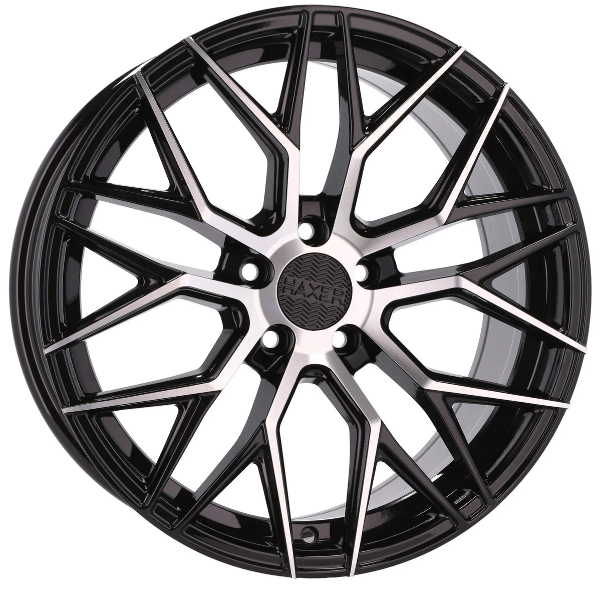 Alu kola HAXER HX035 8x18 5x114.3 ET40 73.1 Black Polished