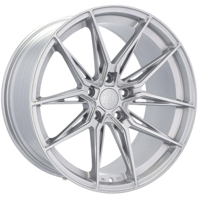Alu kola pro HAXER HX036 8x18 5x112 ET35 66.6 Silver Shining | Wheelsup.cz