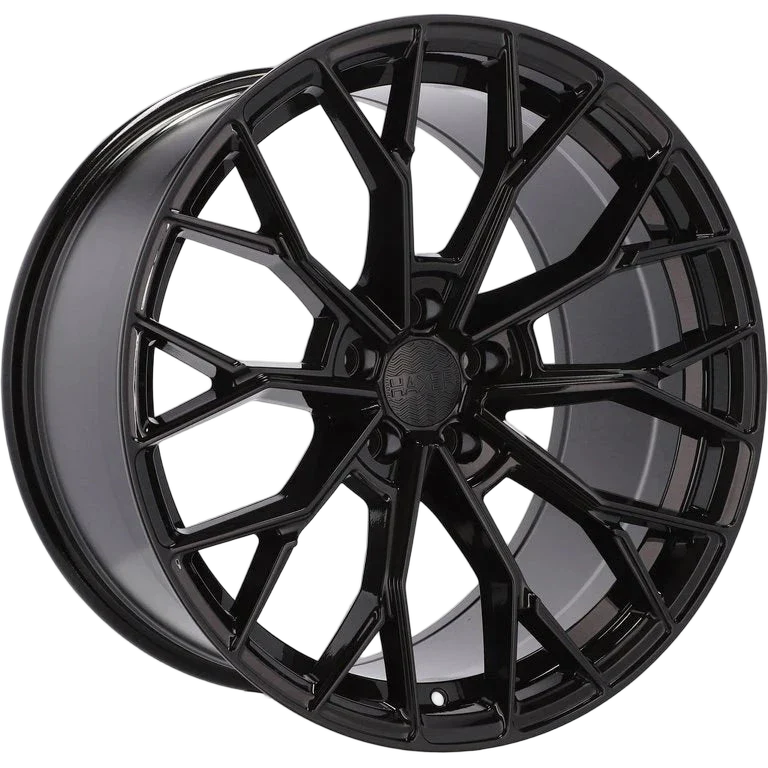 Alu kola HAXER HX039 9x20 5x114.3 ET35 70.5 Black | Wheelsup.cz
