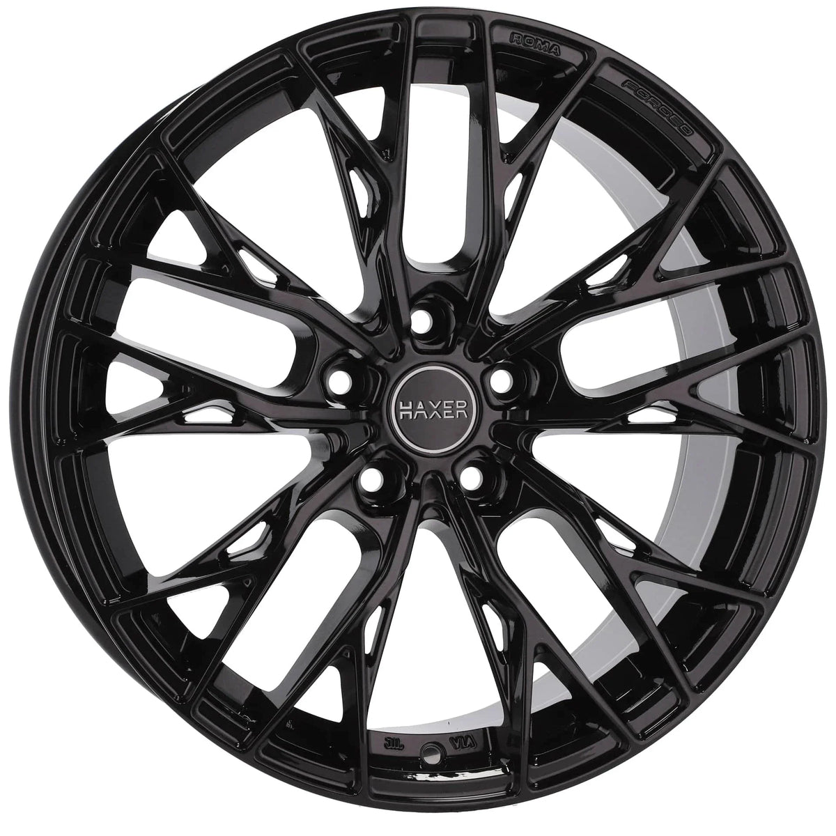 Alu kola HAXER HX042 8x18 5x112 ET35 66.6 Black | Wheelsup.cz