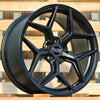 Alu disky HAXER HX04F 8.5x19 5x112 ET40 66.6 Čierna