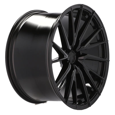 Alu kola HAXER HX06F 8.5x20 5x112 ET25 66.6 Black | Wheelsup.cz