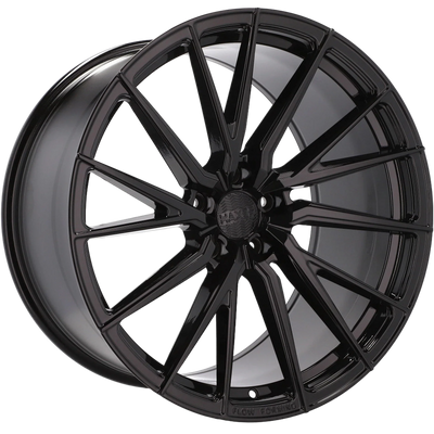 Alu kola HAXER HX06F 8.5x20 5x112 ET25 66.6 Black | Wheelsup.cz