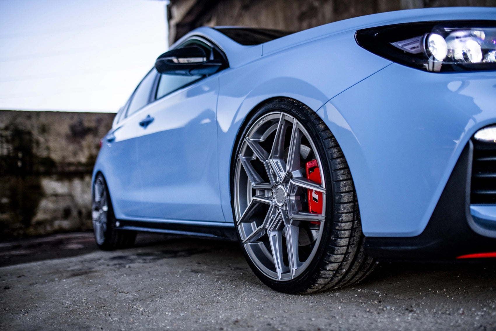 Hyundai I30 I30N Concaver CVR5 Brushed Titanium 774 10489.webp