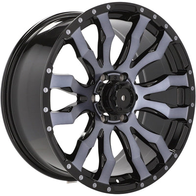 Alu kola pro Offroad I0215B 9x20 6x139.7 ET35 110.1 Black & Double Tinted Face | Wheelsup.cz