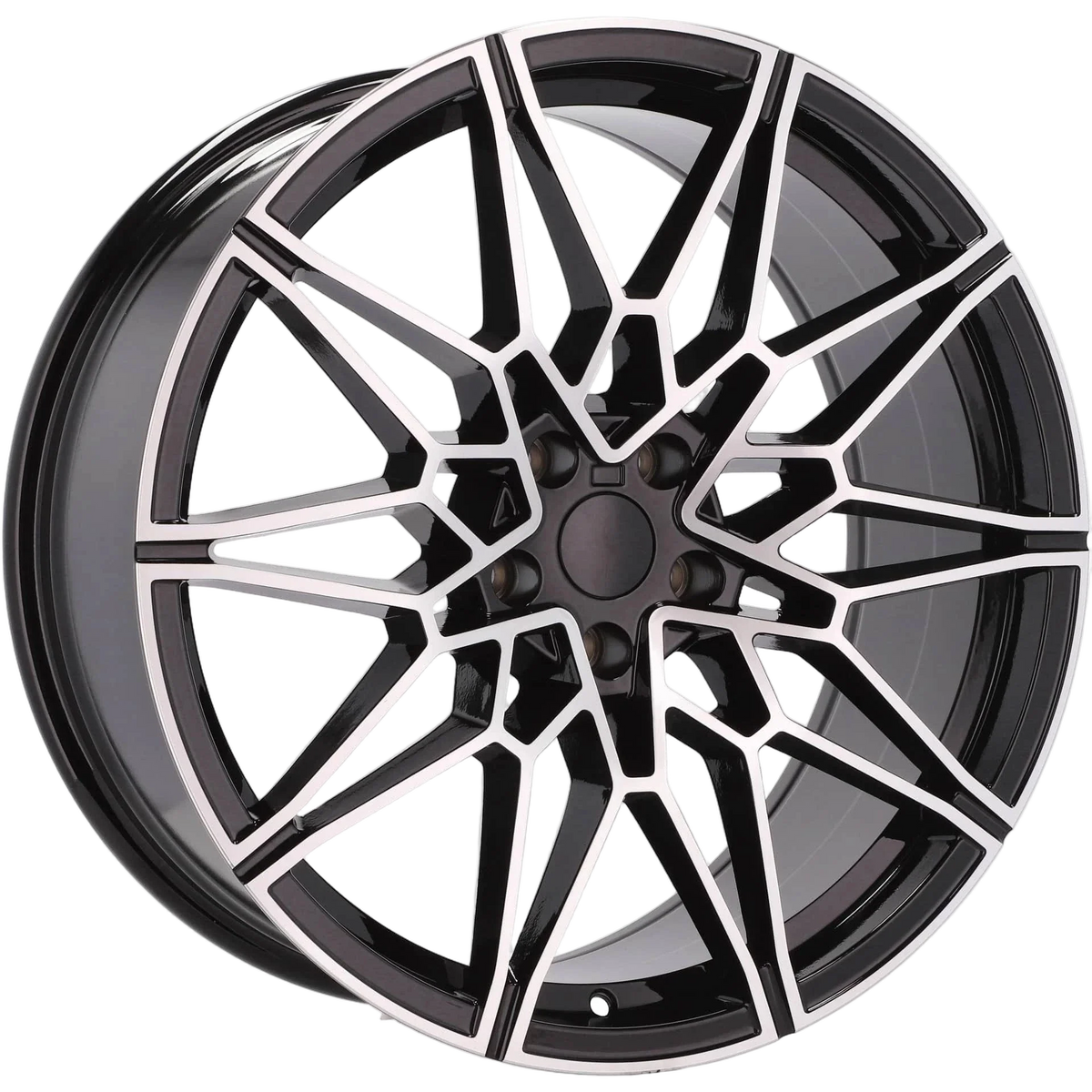 Alu kola pro BMW I0293 8x18 5x120 ET34 72.6 Black Polished | Wheelsup.cz