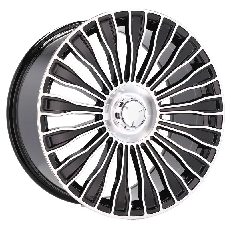 Alu kola pro Mercedes I0313 8.5x20 5x112 ET35 66.6 Black Polished | Wheelsup.cz