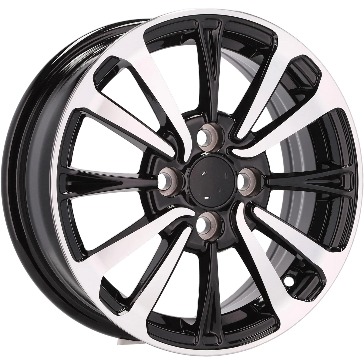 Alu kola pro Toyota I0360 5.5x14 4x100 ET40 54.1 Black Polished | Wheelsup.cz