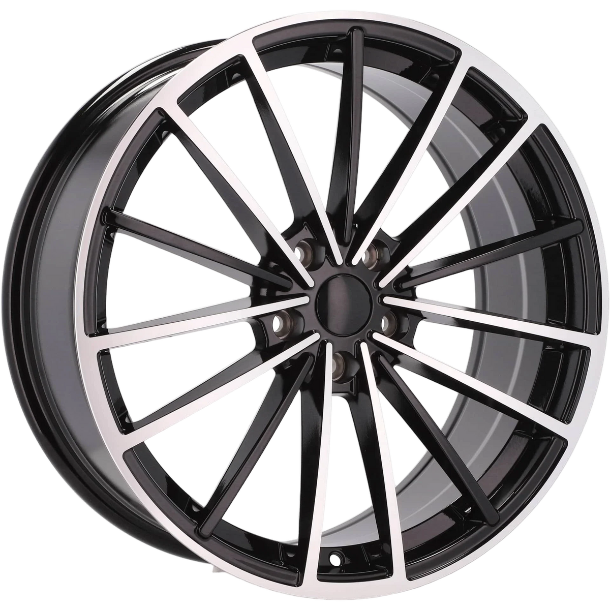 Alu kola pro Volkswagen I0383 8x19 5x112 ET45 57.1 Black Polished | Wheelsup.cz
